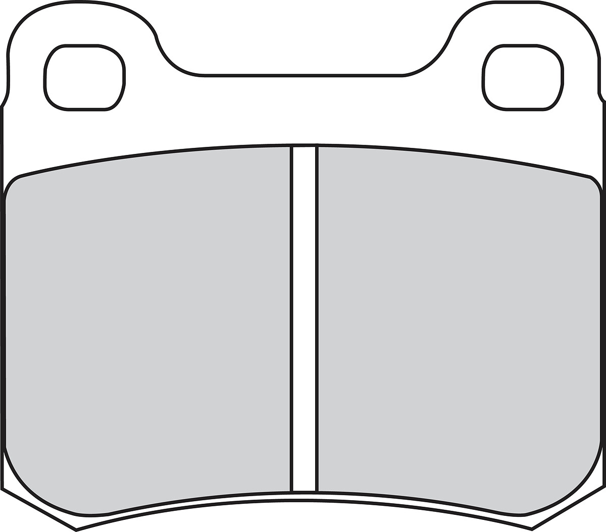 Jeu de 4 plaquettes de frein VALEO 301345
